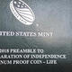  美国造币局鹰洋币之2018年 “独立宣言” 精制铂金纪念币---序言：生命　
