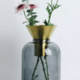 小米有品上线翡冷翠玻璃花瓶，PVC镀钛金+莫兰迪色系，说是在欧洲花园也没人不信