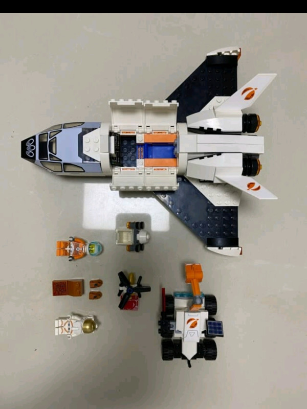 lego乐高city城市系列60226火星探测航天飞机