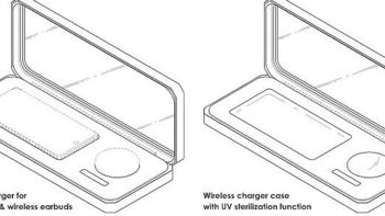 LG便携式UV消毒盒专利曝光，能给手机、TWS耳机无线充电