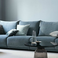 有品上新软蓬蓬的舒芙蕾沙发：5D坐感、三防面料、天然鸭毛填充，超舒服~
