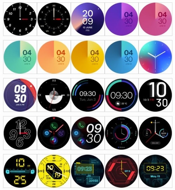 采用圆形的表盘设计：一加智能手表表盘样式首度亮相