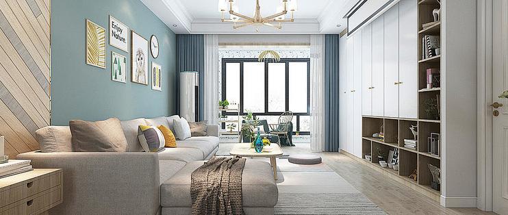 这对夫妻的北欧风格 坚持客厅 去电视 设计 效果被邻居们模仿 家装主材 什么值得买