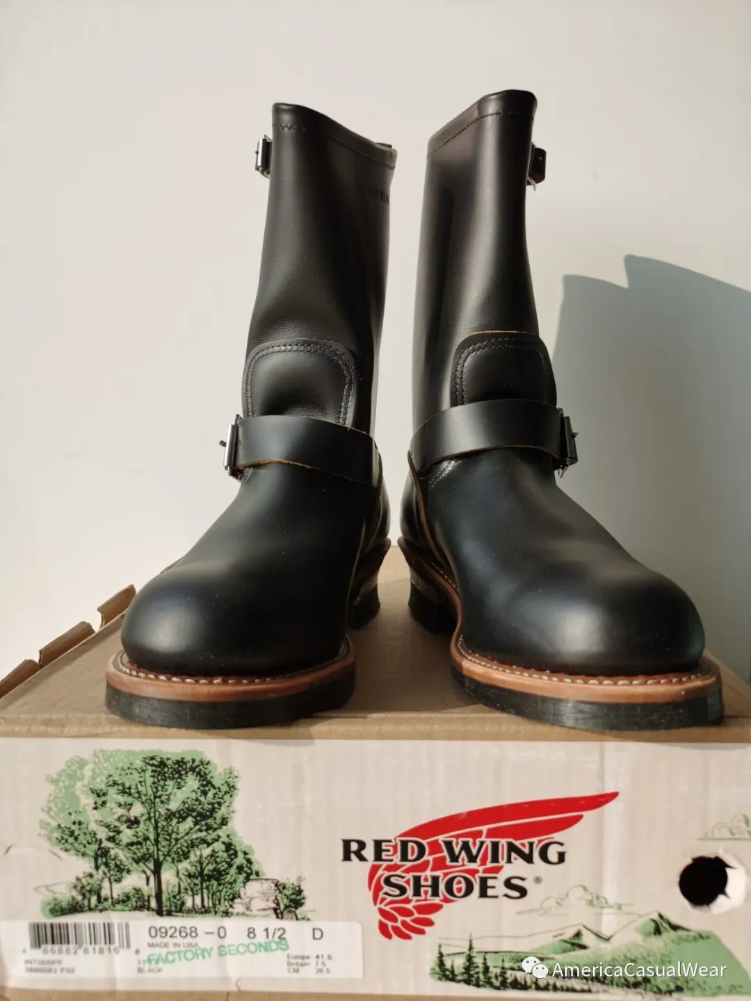 ACW评测】迎难而上！Red Wing 红翼9268 茶芯工程师靴初体验_男靴_什么