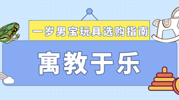 养娃记 篇六：寓教于乐，一岁男宝玩具选购指南—自用、送人