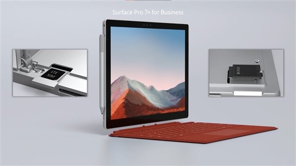 搭载11代酷睿处理器，可自由拆卸SSD：微软发布Surface Pro 7+