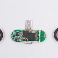 支持USB Type-C接口充电的任天堂游戏机蓝牙发射器拆解图文