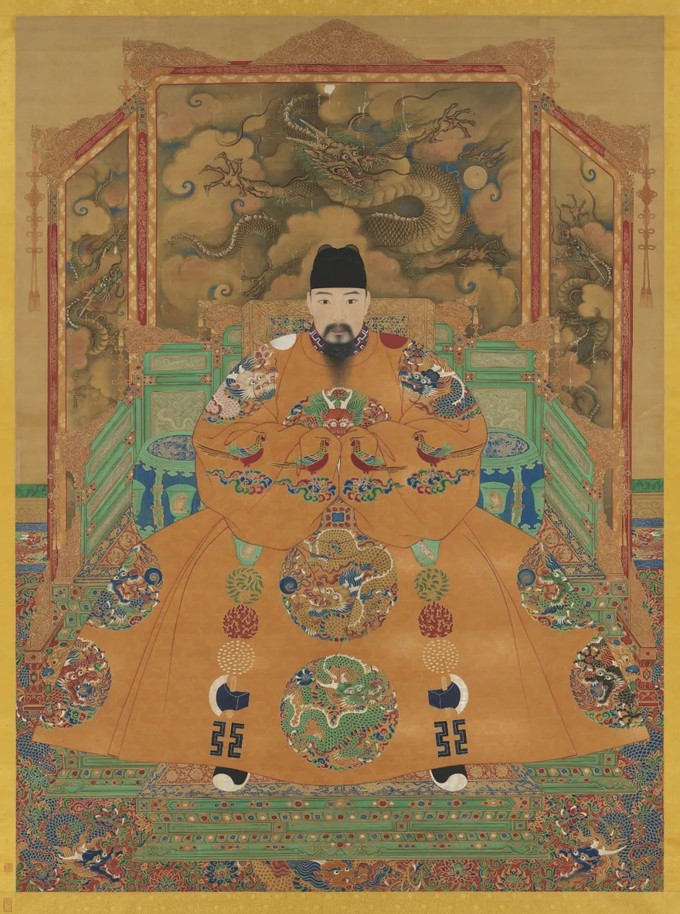 明宪宗 朱见深成化 1465~1487明代宗 朱祁钰景泰 1450~1457(1457年