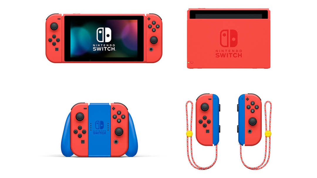 国行Nintendo Switch马力欧限定版套装将于2月12日发售