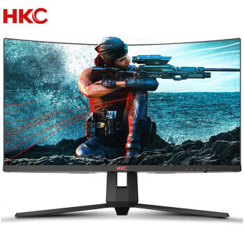 HKC SG32QC超窄边框显示器图赏，高分辨率+144Hz高速刷新，呈现完美画质