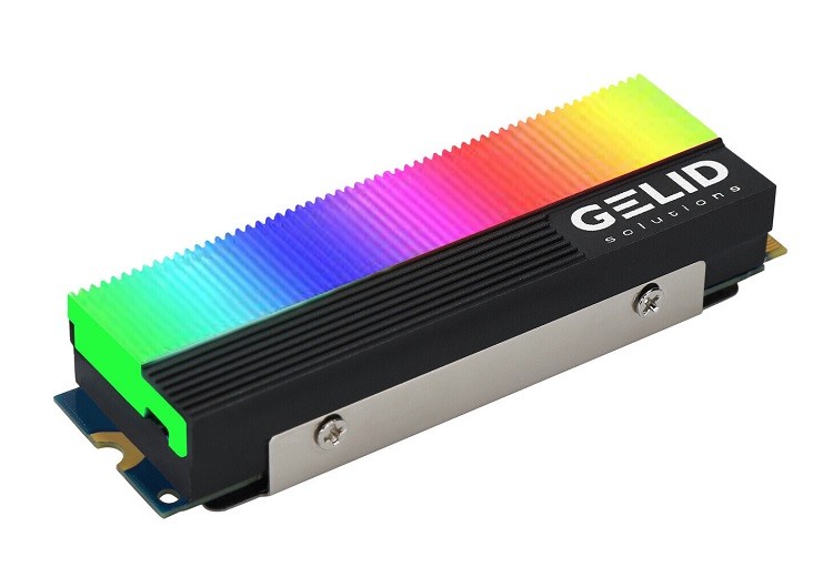 捷领推出GLINT ARGB M.2 SSD散热器，配有ARGB模块