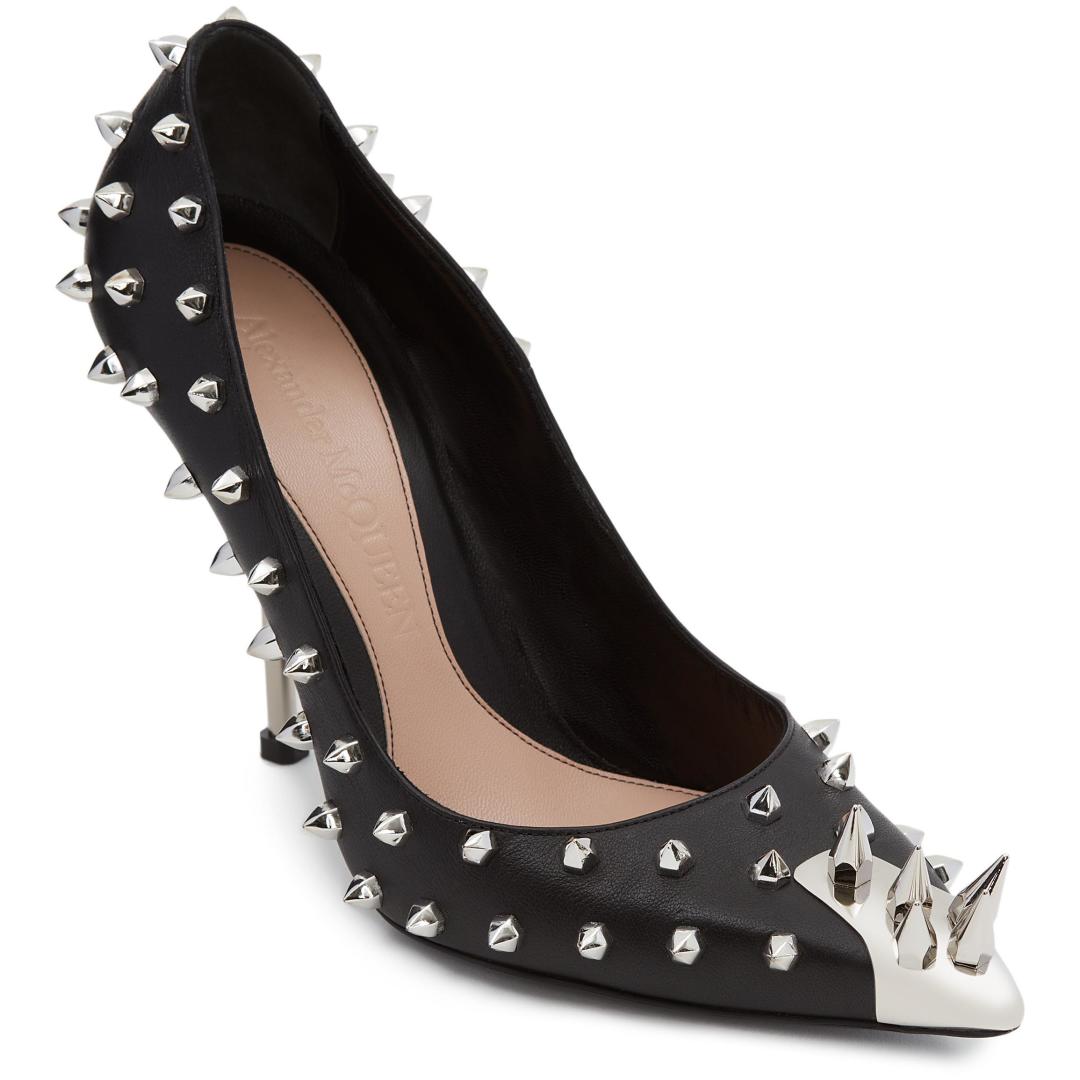 礼物vol16高跟鞋到底有多霸气来看看alexandermcqueenpunk饰钉高跟鞋