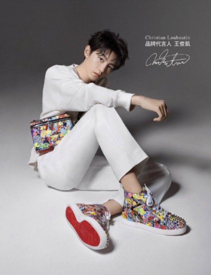 Christian Louboutin开业倒计时,王俊凯首位代言人成为了开门红