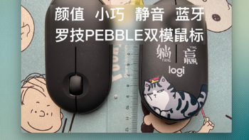 颜值！小巧！静音！蓝牙！我都要！罗技pebble双模鼠标