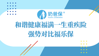 和谐健康福满一生重疾险强势对比福乐保，同门对决到底谁强谁弱？