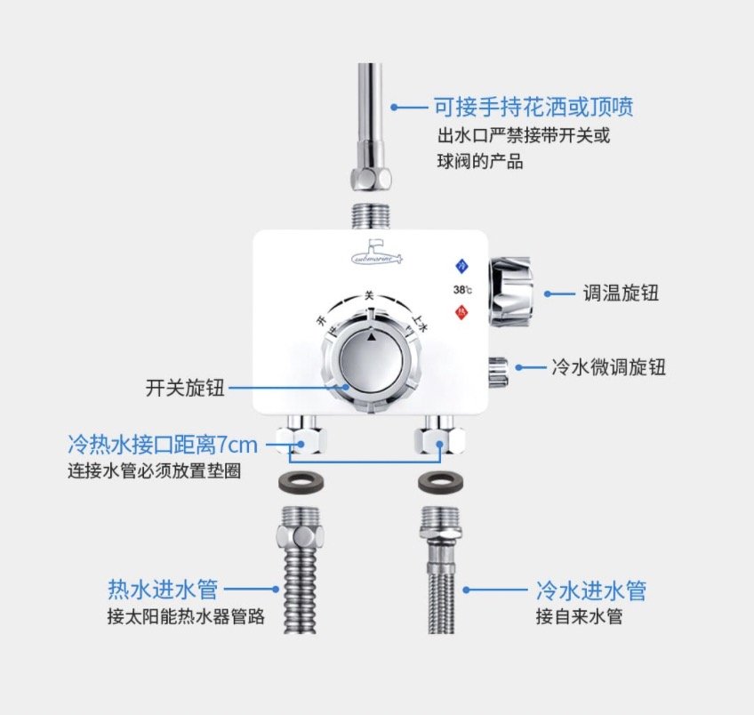 每日装修：想要恒温又不想换花洒套件？试试这个～