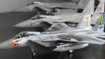 博物馆式模型玩具收藏 战斗机 客机 乐高积木 美系人偶
