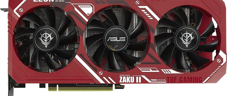 融入夏亚机动战士外观设计：华硕发布GTX 1660 SUPER ZAKU II版显卡_ 
