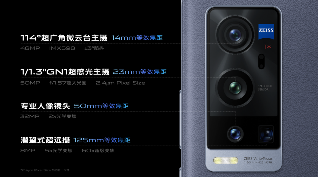 蔡司加持的骁龙888影像旗舰：vivo X60 Pro+ 5G手机正式发布，大底/微云台双主摄 定价4998元起