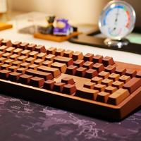 喜迎新春，海选键盘?黑爵巧克力樱桃红轴机械键盘，千万不要错过！
