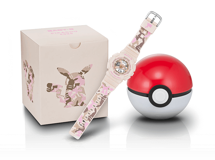 萌神出没！BABY-G与Pokémon推出联名款腕表