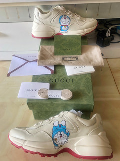 GUCCI&哆啦A梦 联名第八弹 鞋