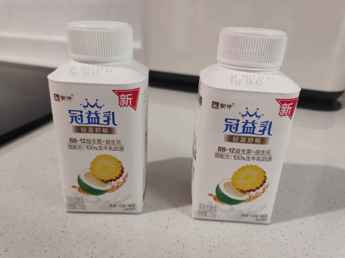 冠益乳学生饮用奶图片