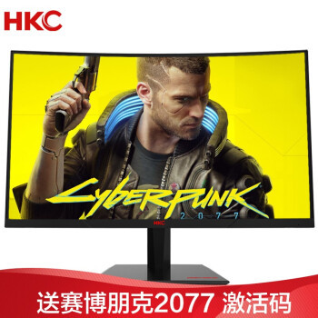 HKC SG27C PLUS，曲面柔性屏呈现视觉环抱感，打造高级电竞画质