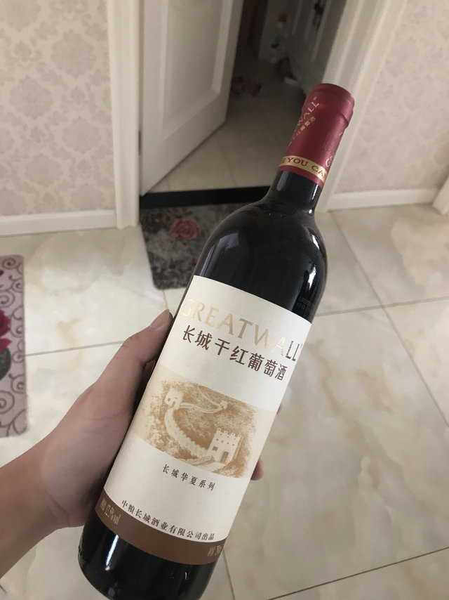 囤年货喽 长城牌葡萄酒