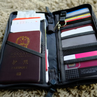 muji多层护照夹，不能错过的旅行好物