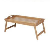 木质托盘床上小桌子ins风楠竹可折叠宿舍笔记本电脑桌懒人小书桌