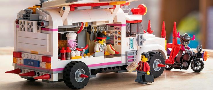 乐高悟空小侠系列之 Lego 80009朱大厨移动钉耙车 拼插积木 什么值得买