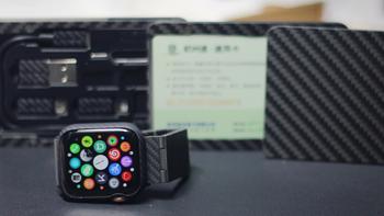 Apple Watch碳纤维表带 + 出行数码卡包，聊聊我的PITAKA套装