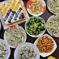 水饺主题生日宴——鲁海速冻海鲜水饺年货礼盒测评