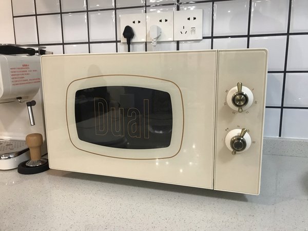 复古家电新品牌—dual帝而复古微波炉