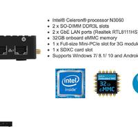 超轻薄双千兆软路由 技嘉EL-20-3060-32G  仅售200元