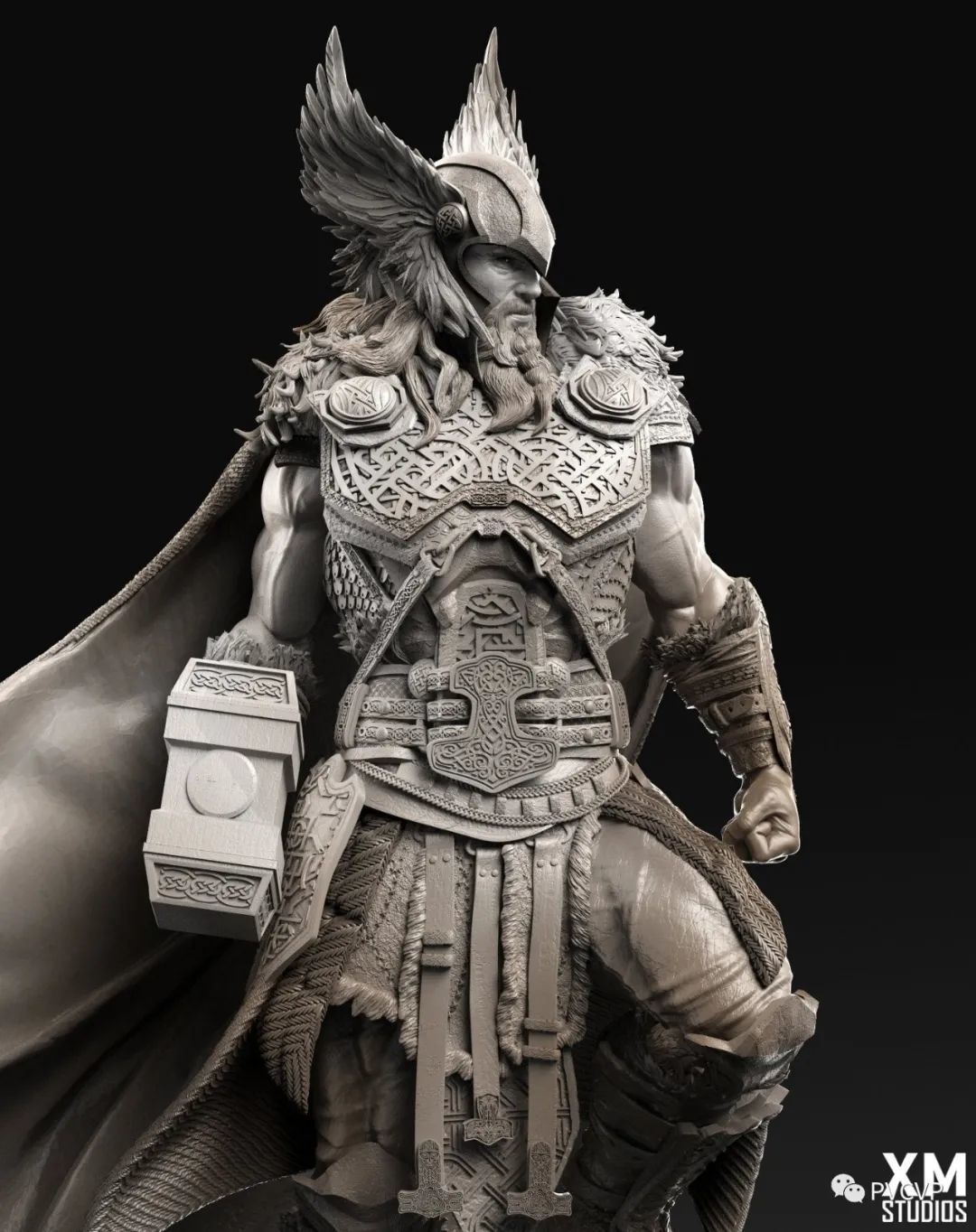 透过涂装原型,窥探建模师caleb nefzen的3d雕刻世界!