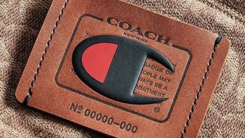 就挺意外的，COACH x Champion竟然出新联名了