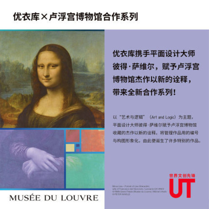优衣库携手卢浮宫博物馆,开启全新UT奇思妙想