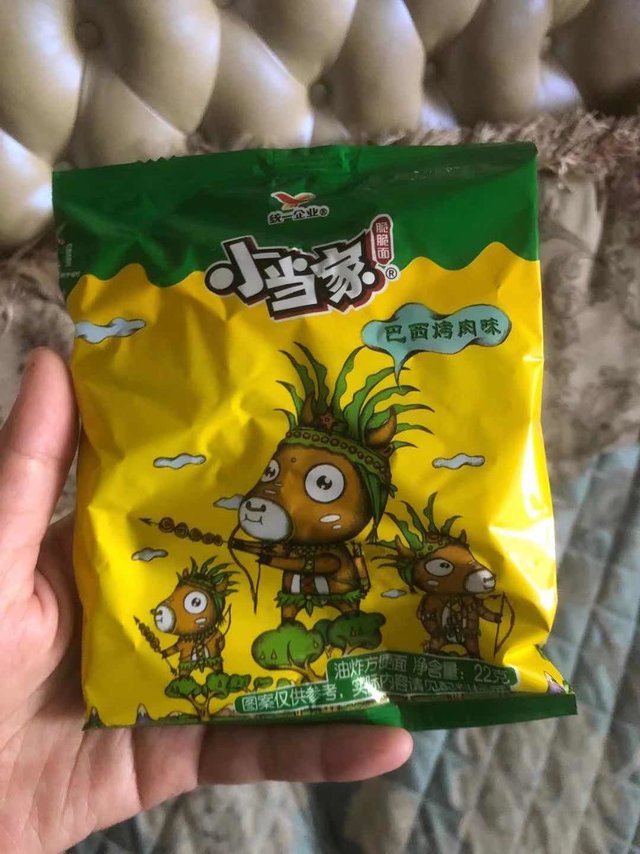 新年小零食哟 小当家干脆面