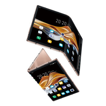《到站秀》：柔宇科技 FlexPai 2折叠屏手机 艺术家邹操联名款 金色尊享版