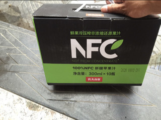 农夫山泉 NFC果汁饮料 100%NFC