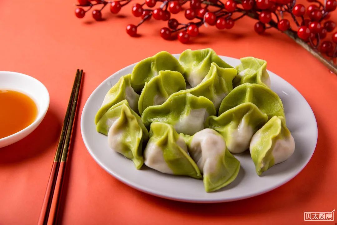 今年过年，教你包出不一样的翡翠饺子！