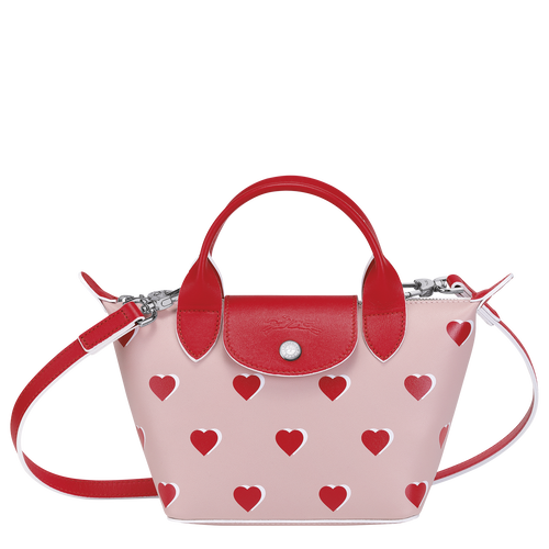 Longchamp法国珑骧推出2021情人节限定包袋，印满爱心的LE PLIAGE好看吗？