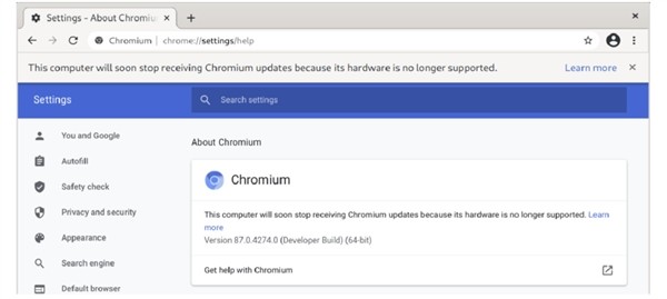 谷歌宣布 Chrome 浏览器即将放弃不支持 SSE3 指令集的处理器