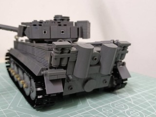 双鹰咔搭积木 虎式坦克模式