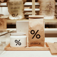 %Arabica阿拉比卡日本百分号网红咖啡豆单品豆中度烘焙粉正品包邮