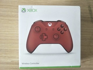 微软原装xboxones战争红蓝牙