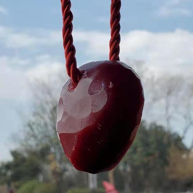 情人节给自己雕的红石榴丘比特香薰挂件