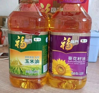 福临门 食用油 葵花籽油+玉米油